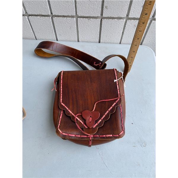 Hand bag leather