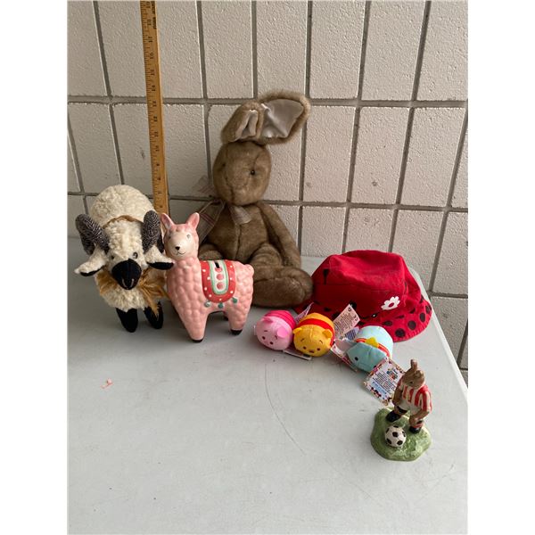 Lady bug hat, and decor etc