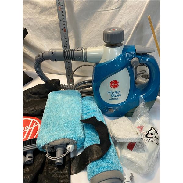 Hoover twin tank hand held steam cleaner