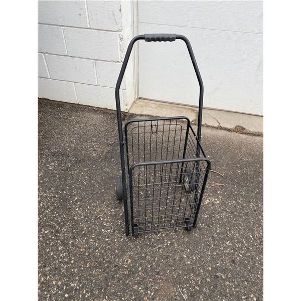 Wheeled basket cart