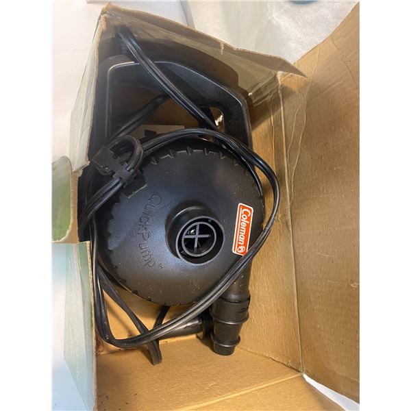 Coleman quick pump