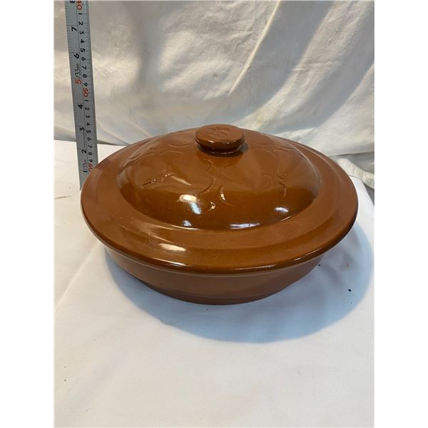 Medalta Redcliff Alberta dudes pottery dish