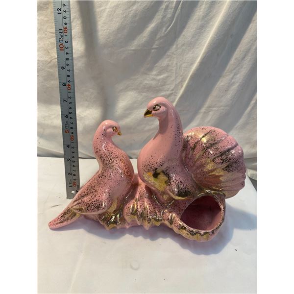 Dove lamp vase missing light and cord