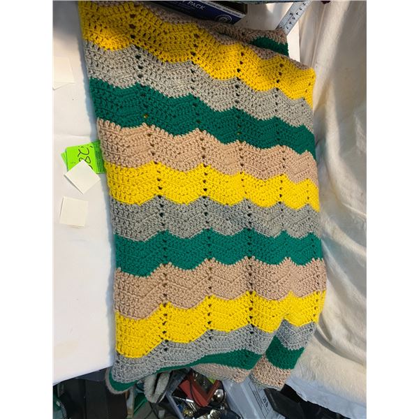 Vintage handmade blanket