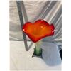 Image 2 : Lily glass vase