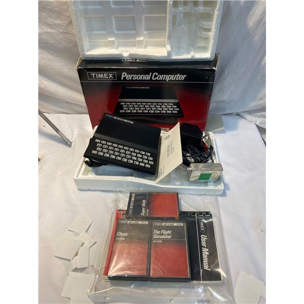 Timex computer & cassettes