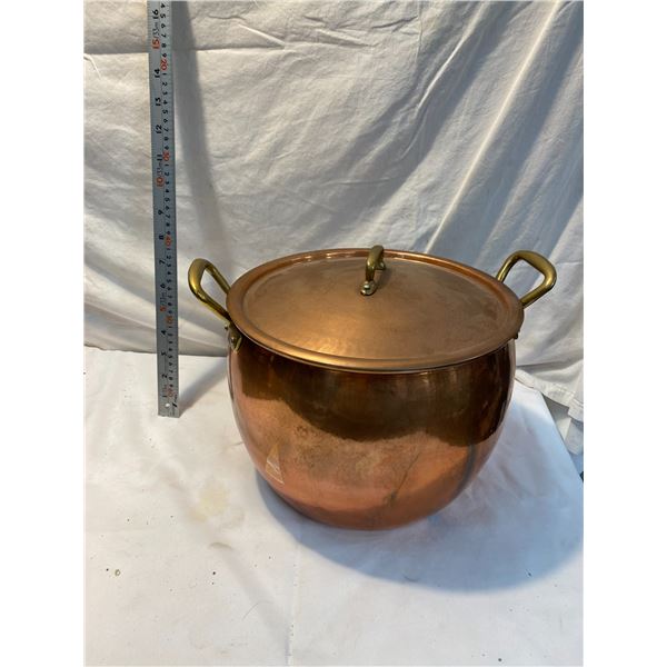 Ruffoni Italy 14qt lidded pot