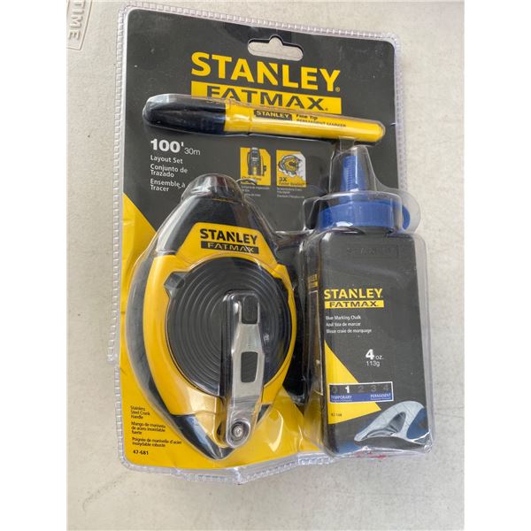 Stanley Fatmax 100' layout set
