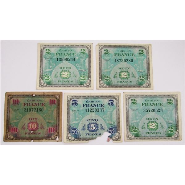 (5) FRANCE MILITARY PAYMENTS