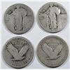 Image 2 : 15 STANDING LIBERTY QUARTERS
