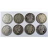 Image 1 : 8 BARBER HALF DOLLARS CIRCS