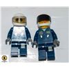 Image 1 : LEGO CITY POLICE HELICOPTER PILOT MINIFIGS