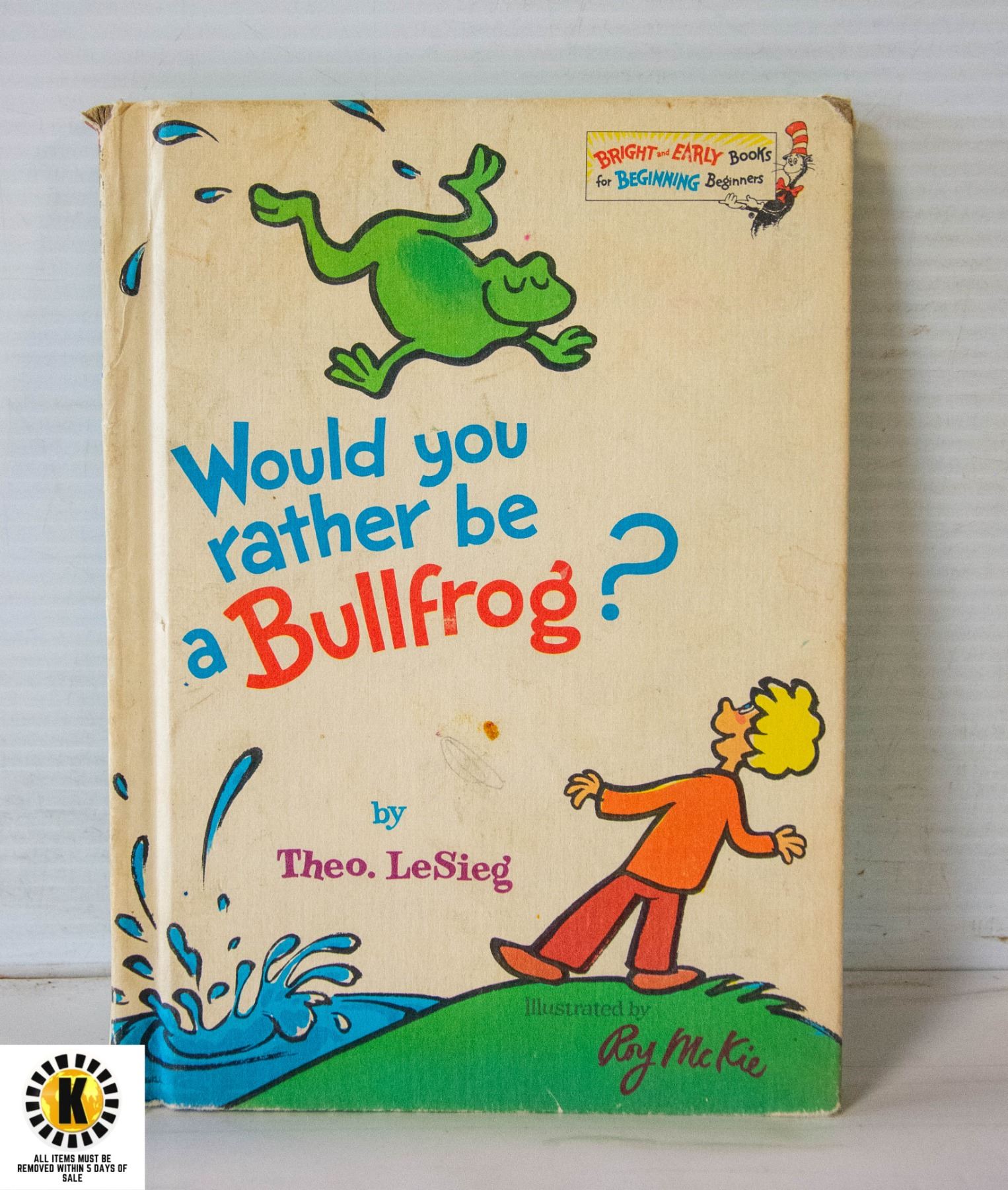 RARE PRINT ERROR 1975 DR SEUSS