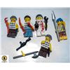 Image 1 : LEGO ROBBERS, PIRATE, RACER MINIFIGS