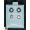 Image 1 : #14-NATURAL AKOYA PEARL EARRINGS