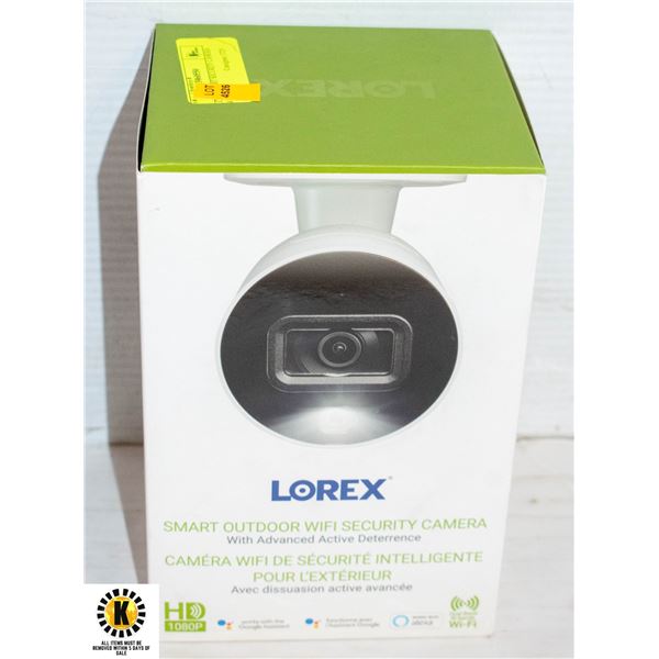 LOREX SMART SECURITY CAMERA W BOX ETC