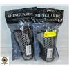 Image 1 : 2 PACK SOCCER FOOTBALL SHIN GUARDS BREATHABLE