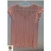 LADIES PINK GREIGE SHIRT  (LO)