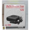NEW AUTO HEATER FAN 12VOLT CAR HEAT/FAN DEFROSTER