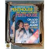 Image 1 : LOT OF FIFTY 1970-80'S PENTHOUSE MAGAZINES