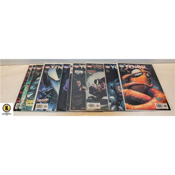 MARVEL VENOM #1-17 (2003) COMIC LOT
