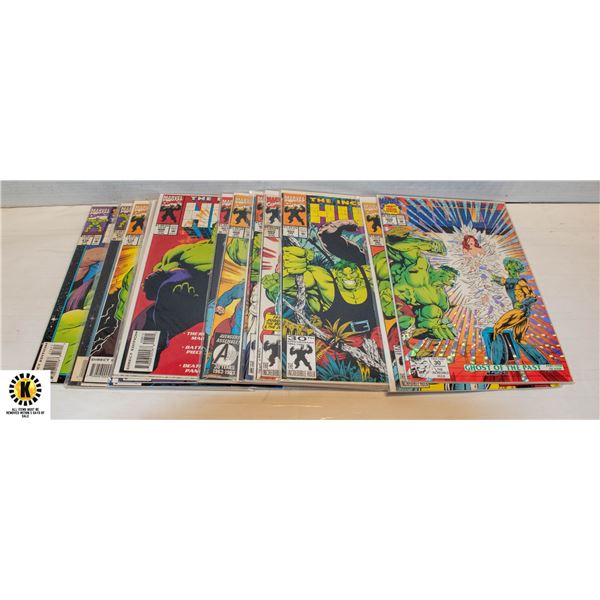 MARVEL INCREDIBLE HULK #400-416 COMIC LOT