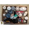 Image 1 : BOX OF SURPLUS SILICONE CAR AND GARAGE ITEMS