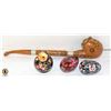 Image 1 : ESTATE STACK DOLL SET, LONG WOOD PIPE & 2