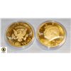 2 U.S.A. PRESIDENTIAL COINS TOGETHER-ESTATE