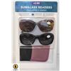 Image 1 : NEW SUNGLASS READERS +2.50 INCLUDES 2