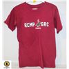 Image 1 : BURGUNDY RCMP T-SHIRT - SIZE SMALL