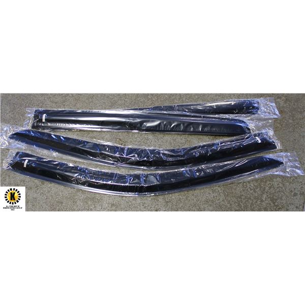 HONDA CR-V SMOKED SIDE WINDOW DEFLECTOR