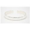 Image 1 : NEW .925 SILVER STAMPED BANGLE