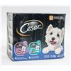 Image 1 : NEW CASE OF 12 CESAR INDIVIDUAL SERVINGS CANINE