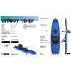 Image 3 : NEW PELICAN GETAWAY 110 HD2 RECREATIONAL KAYAK