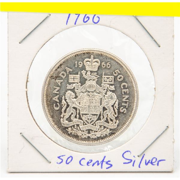 1966 CANADIAN SILVER COIN