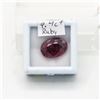 Image 1 : OVAL SHAPED RUBY 9.4 CARAT
