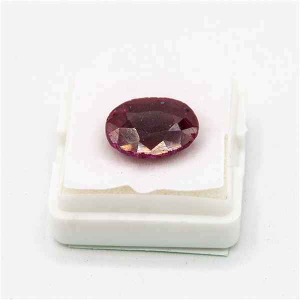 OVAL SHAPED RUBY 9.3 CARAT