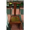 Image 1 : ANTIQUE CHILD SIZED ROCKING CHAIR