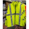 Image 1 : NEW TERRA GLOW SOFT SHELL JACKET HI VIS SIZE MED