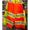 Image 1 : NEW VIKING FIRE RETARDANT HI VIS ORANGE BIB SZ XL