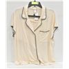 Image 1 : NEW EBERJEY WOMENS MEDIUM TAN PJ SET