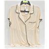 Image 1 : NEW EBERJEY WOMENS SMALL TAN PJ SET