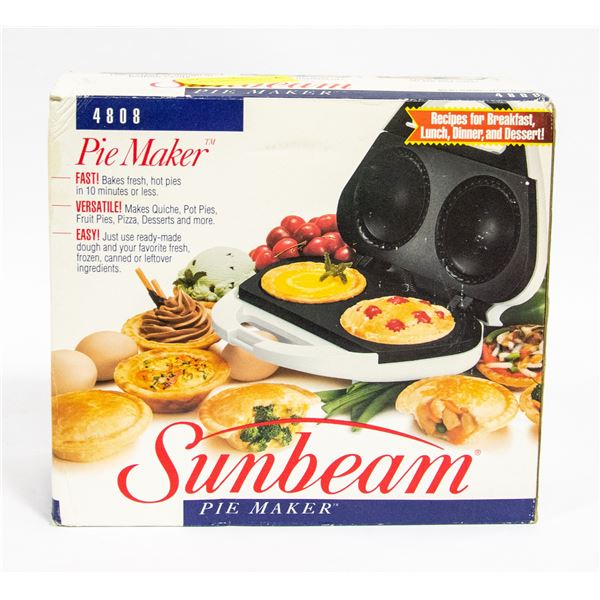 NEW SUNBEAM PIE MAKER