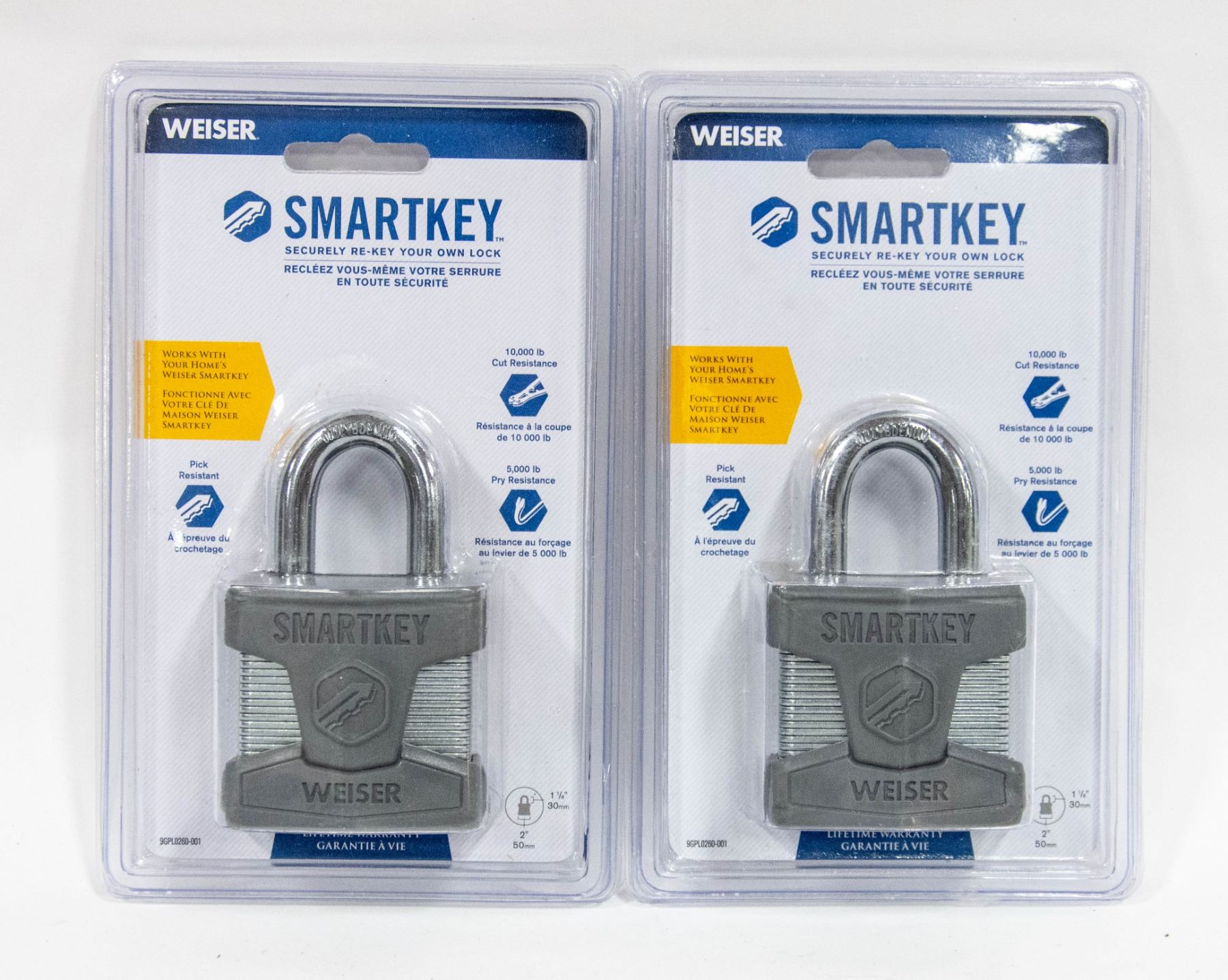 SEALED (2) WEISER SMART KEY LOCKS
