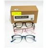 Image 1 : FOSTER GRANT READING GLASSES 3 PACK +1.25