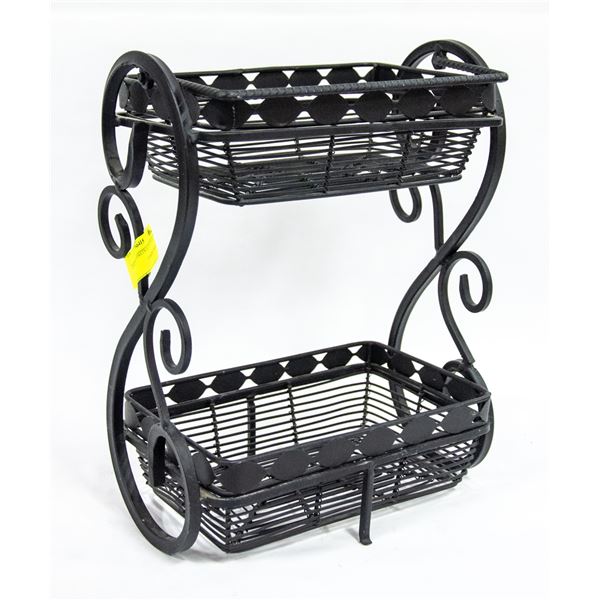 CAST IRON BASKETS (6.5X10.5X15)