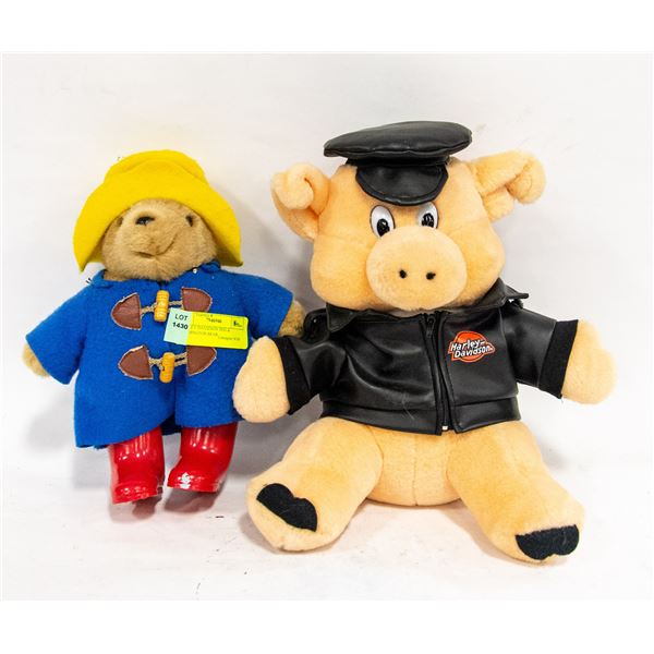 HARLEY DAVIDSON HOG & PADDINGTON BEAR