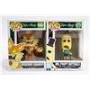 Image 1 : RICK & MORTY FUNKO POP FIGURES