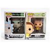 Image 1 : RICK & MORTY COLLECTABLE POP FIGURES